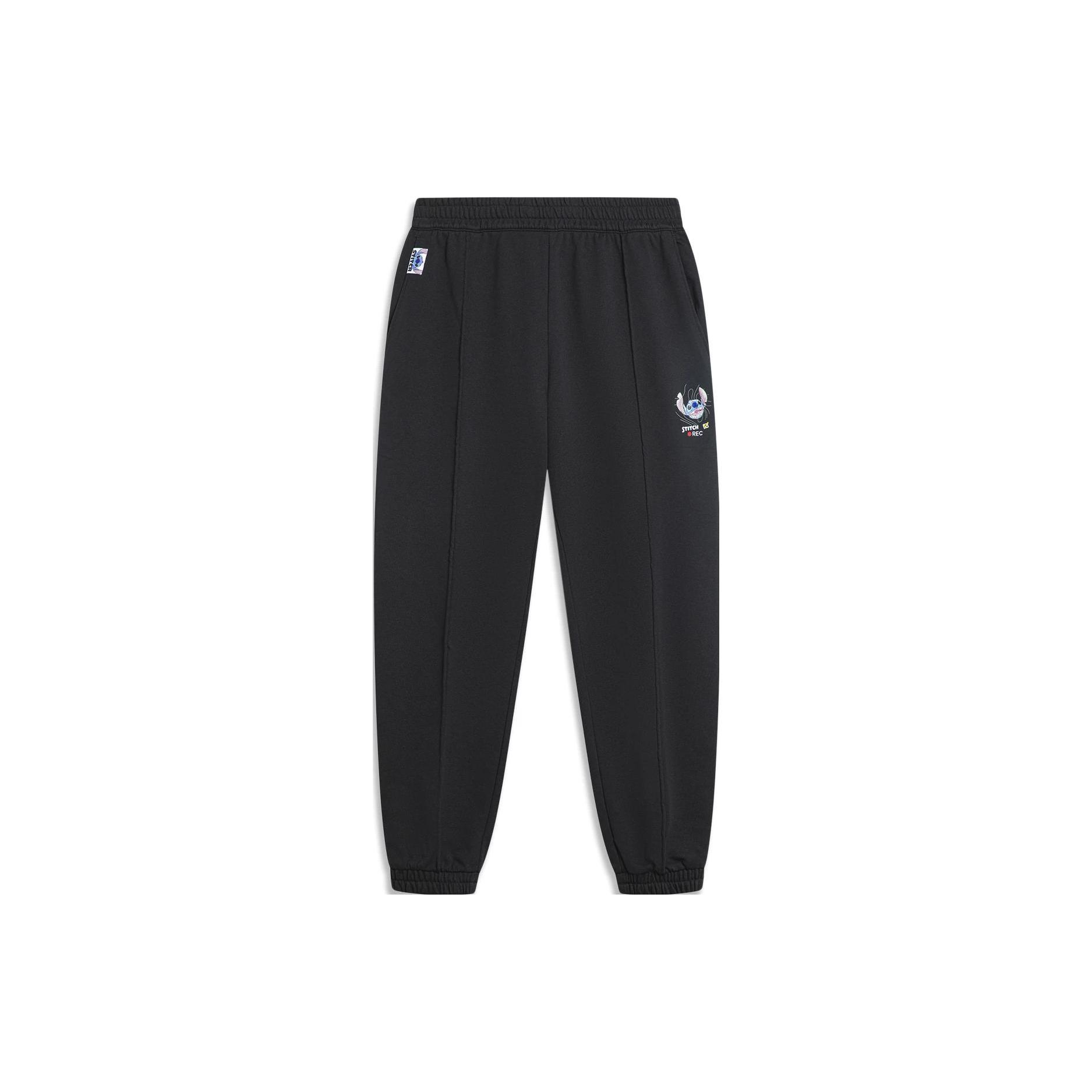 Li Ning x Disney Knitted Sweatpants Men s Black AKLT451-2 S