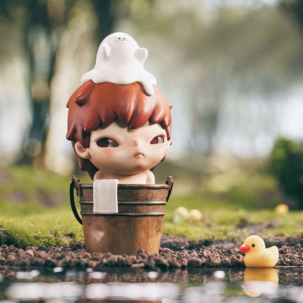 POP MART HIRONO Little Mischief Series, 1PCs Hirono Blind Box Figures, Random Design Action Figures Collectible Toys Home Decorations, Birthday Gifts