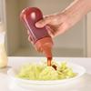 350ml 5 Hole Squeeze Condiment Bottles With Nozzles Plastic Ketchup Mustard Hot Sauces Olive Oil Bottles Kitchen Accessories