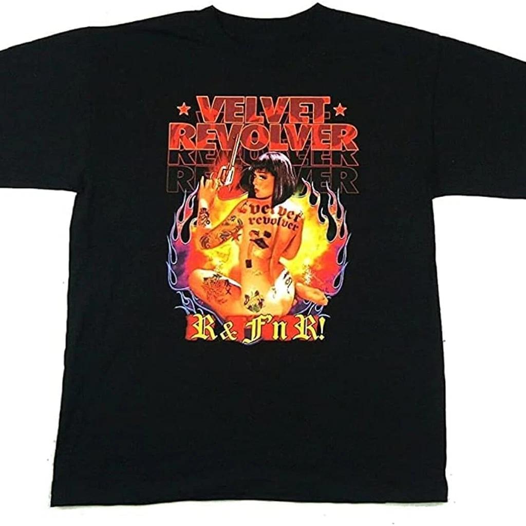 Velvet Revolver album black T-shirt short sleeve All sizes S to 5Xl 1T89 XXXL