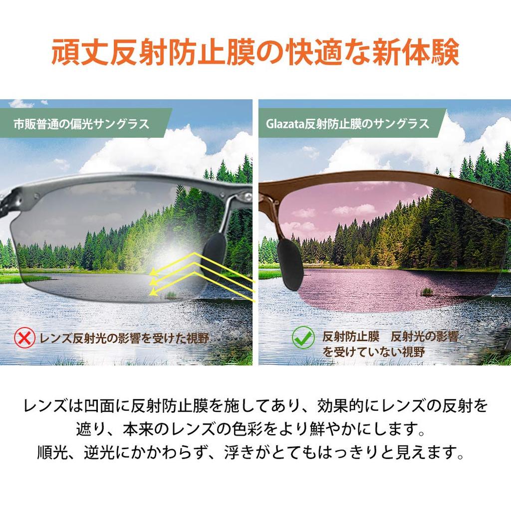 Polarized Sports Sunglasses Metal Sunglasses with UV400 Protection for Night and Driving [Glazata] - Ultra-lightweight Driving, Baseball, Cycling,