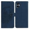 For Samsung Galaxy A06 4G Case Butterfly Flower Imprinted PU Leather Wallet Stand Phone Cover