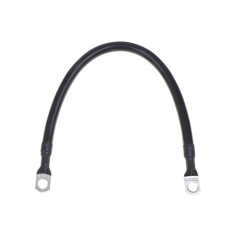 Battery Connect Inverter Cable Silicone Cable With Lug Cable Soft Terminal Wire Black Red M6 M8 M10 9Awg 7Awg 5Awg 4Awg 2Awg