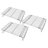 13 Inch Iron Baking Rack 3 Layer Non Stick Cooling Racks for Cooking Baking Cake Biscuits