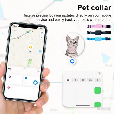 Guler pentru animale de companie Impermeabil Tracker GPS cu Durată Lungă de Viață a Bateriei Localizator Anti-Pierdere Câine Pisică Urmărire în Timp Real Guler Reglabil Confortabil