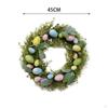 Bliss: Vibrant Easter Egg Wreath for Indoor and Outdoor Festivities