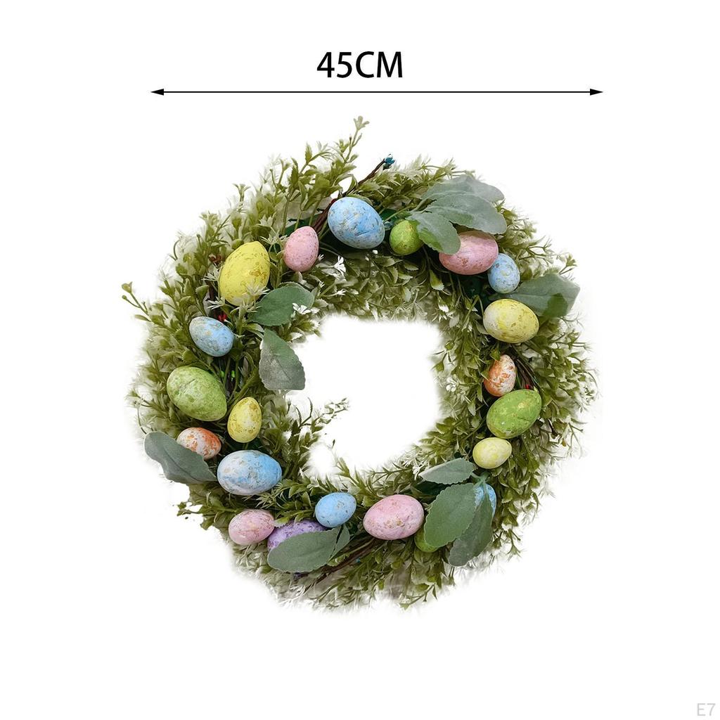 Bliss: Vibrant Easter Egg Wreath for Indoor and Outdoor Festivities