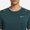Nike Dri-FIT Rise 365 Solid Color Crew Neck Sports Short Sleeve T-Shirt Men Tops Deep-Jungle-Green CZ9185-328