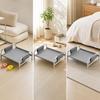 Elevated Dog Bed with Steel Frame Easy to Assemble for Indoor Home Use