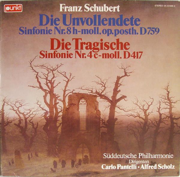 

LP Record CARLO PANTELLI, ALFRED SCHOLZ - Franz Schubert, Die Unvollendete Si 05224694 Punkt 1975 Germany Classical Used