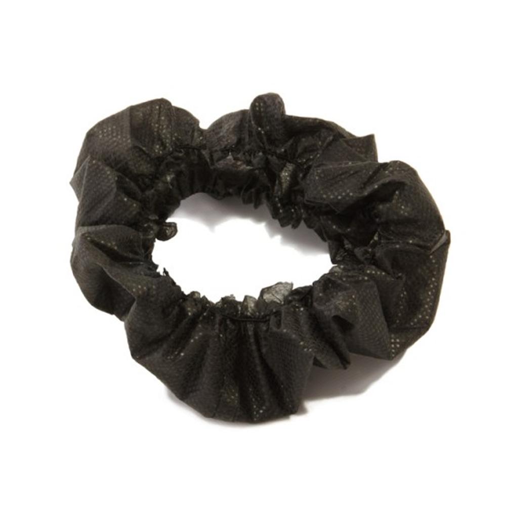Cosmetic Hair Band Black 10 Pcs