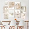 Islamic Beige Poster Landscape Canvas Print Mosque Morocco Door Wall Art Painting Bohemia Picture Modern Home Room Decoration
