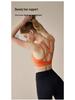 High-Impact Sports Bra with Shockproof Design and Supportive Back Padding