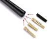 Mini Vehicle Antenna Aluminum Antenna Long Distance Travel Antenna Universal Antenna for Enhances AM/FM Radio Signals