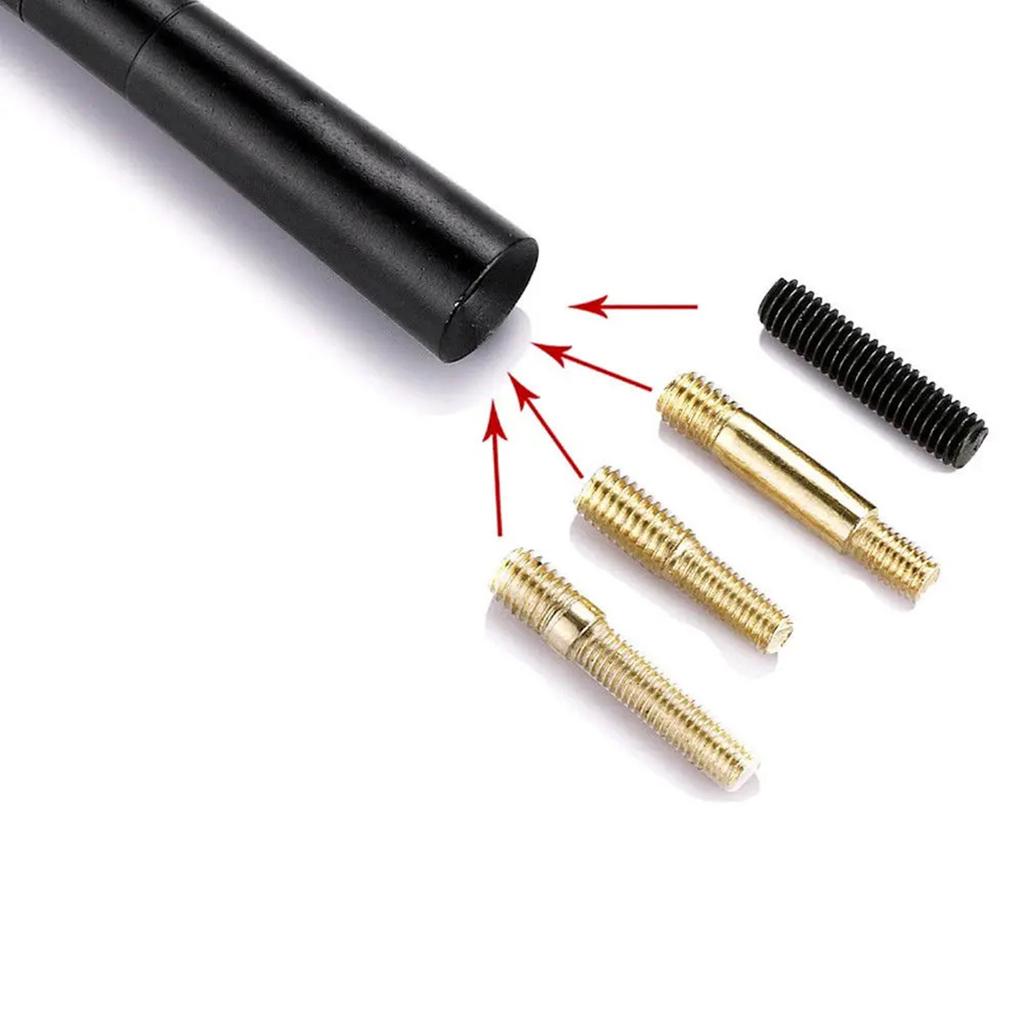 Mini Vehicle Antenna Aluminum Antenna Long Distance Travel Antenna Universal Antenna for Enhances AM/FM Radio Signals