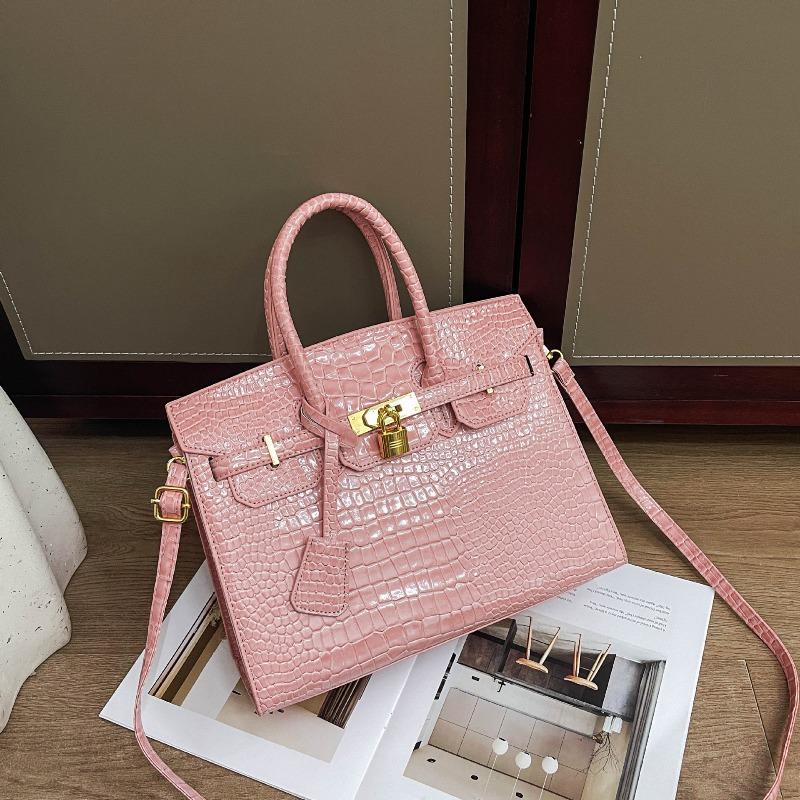 Bag women's new fashion women's bag feeling platinum bag commuting large capacity handbag versatile messenger bag