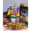 Romantic Wildflower Bouquet Flower Building Set Home Decoration Building Block Toys