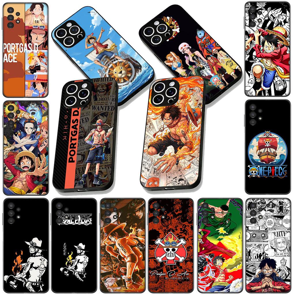 Portgas D Ace One Luffy Pieces Casing Phone Cover for Xiaomi Redmi Note 12 11 10 Pro 10A 10C 12C 14C A4 Note12 5G Soft Case