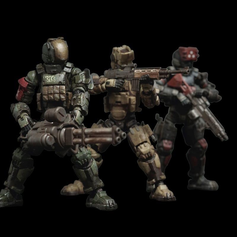 Acid Rain World FAV-A34 Glaucus Infiltrator 1/18 Scale Pre-painted Movable Military Figure (The Last Line of Defense) by TOYS ALLIANCE