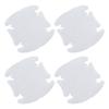 Transparent Door Handle Film Waterproof 4pcs Anti-Scratch