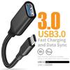 USB Type C OTG Cable Type C Male to USB 3.0 Female Fast charging Converter USB