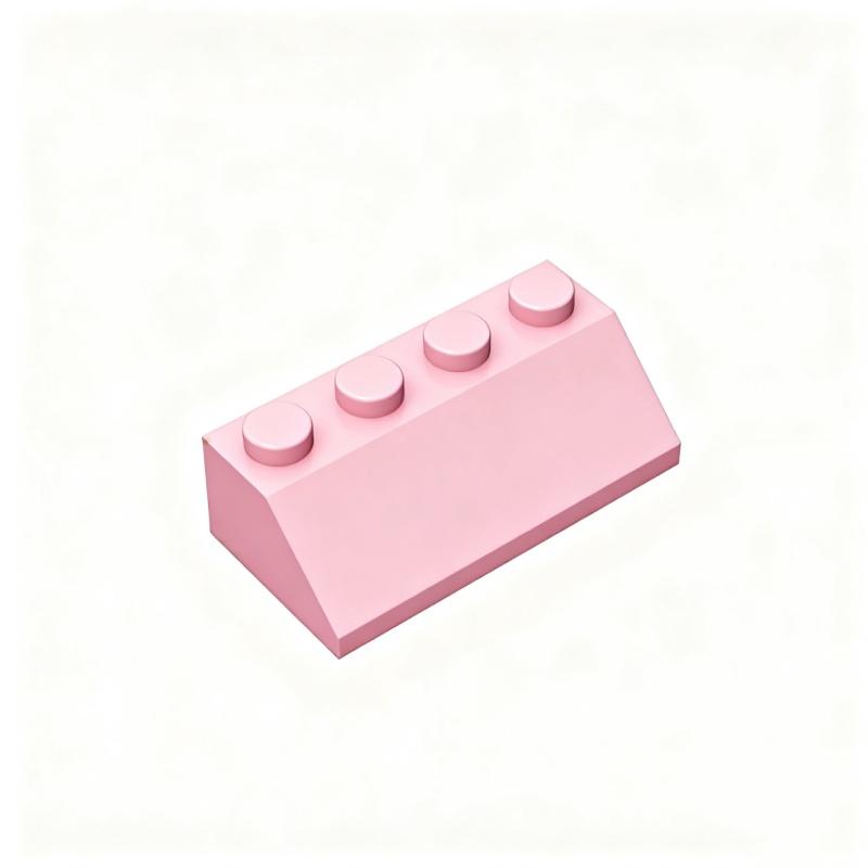 50 PEÇAS TELHA 2X4/45° Compatível 3037 Peças, Inclinações Peças Autoencaixáveis Blocos de Construção Brinquedos Acessórios