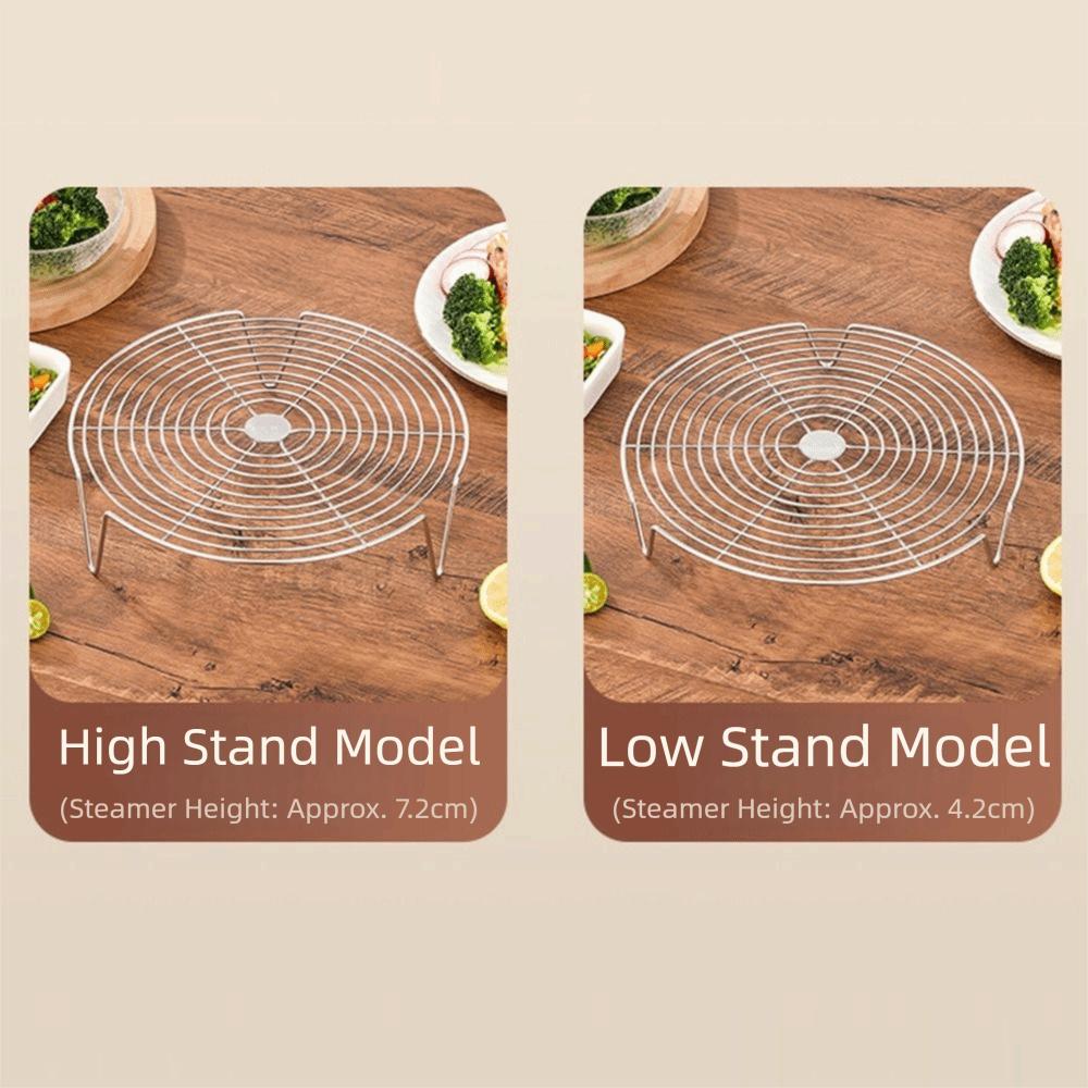 Thickened Food Steamer Shelf Heighted Foot Kitchen Steamer Holder  Steaming Dumplings