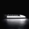 Pentru Volkswage VW Scirocco 2008-2013 Lampă de semnalizare laterală cu LED-uri față de mașină Semnalizatoare chihlimbar și lumini de zi DRL albe