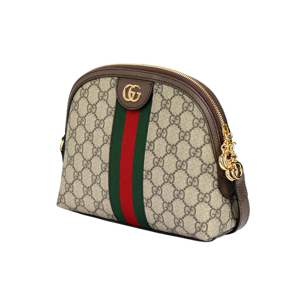 Gucci Ophidia Small Shoulder Bag GG Supreme Women Shoulder_bags Tan 499621-K05NG-8745