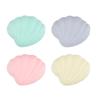 1Pc Cute Mini Shell-shaped Silicone Storage Box Girls' Small Items Organizer for Jewelry Pill Case Travel Portable Medicine Box