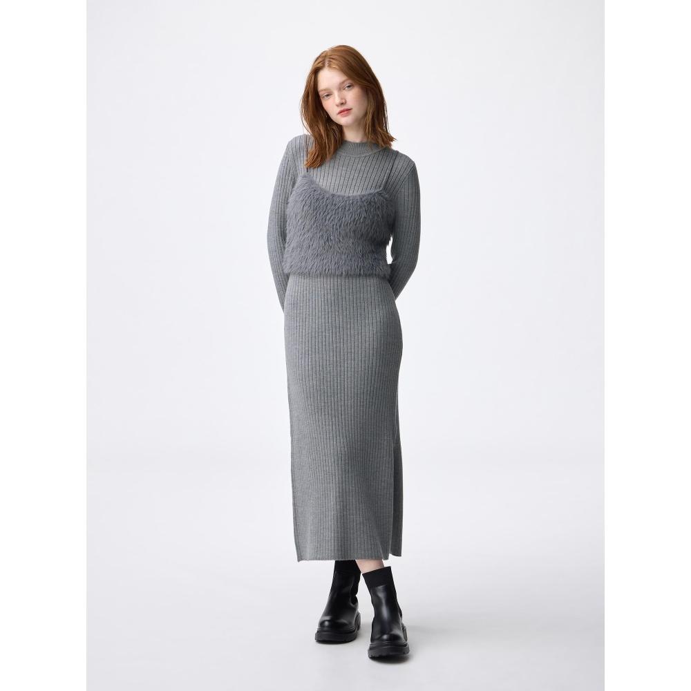 

Платье-бюстье из двух частей Gu By Uniqlo 06 GRAY/XS