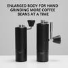 TIMEMORE C3S Max Coffee Grinder Manual Folding Handle Time More Capacity 30g CNC Stainless Steel Conical Internal Adjustable Double Bearing