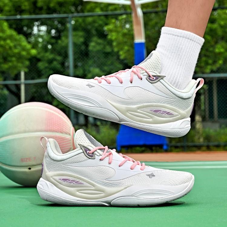 Basketball Shoes Men's Lightweight Breathable Non-slip Cushioning Actual Combat Low-top Sports Shoes