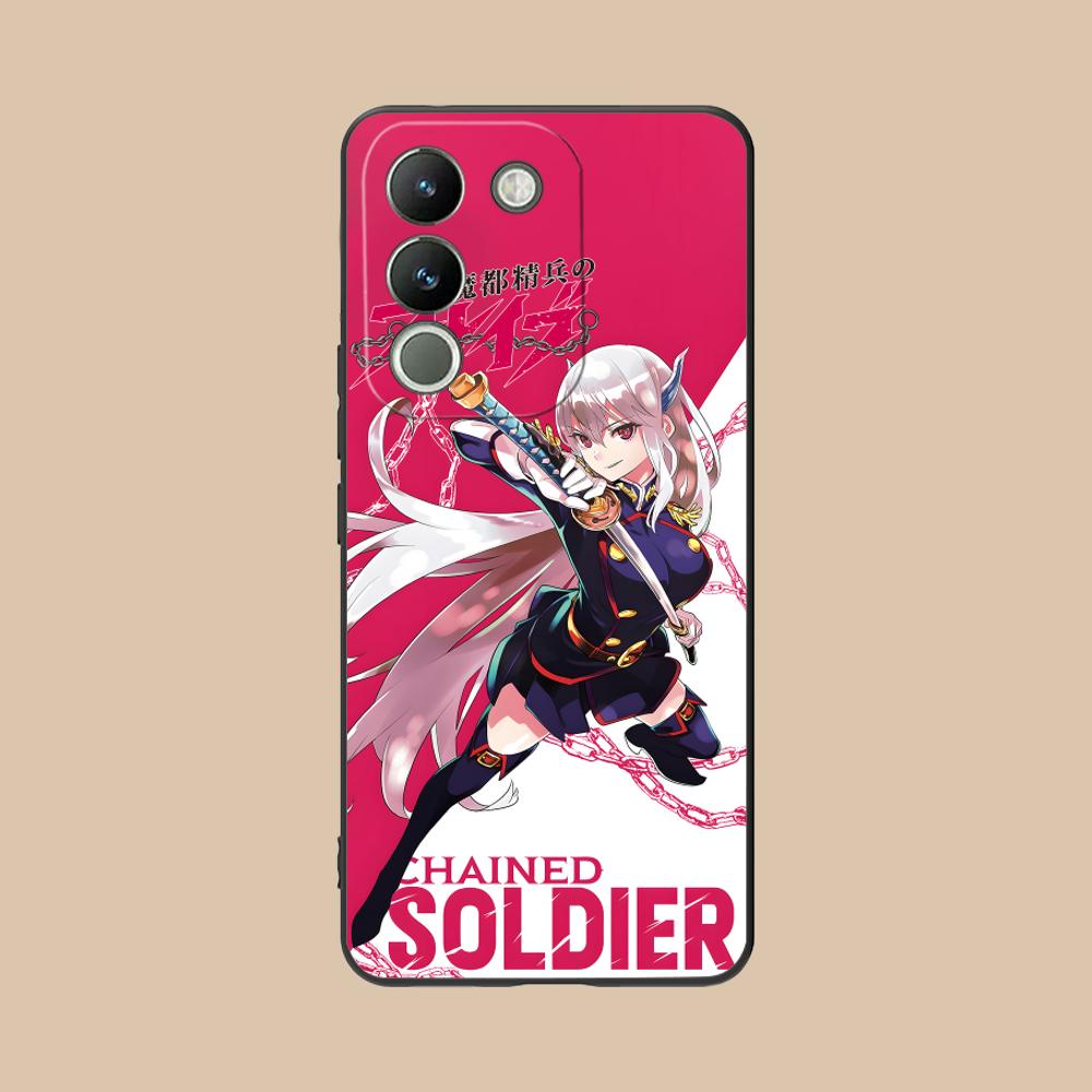 Mato Seihei No Slave Uzen Kyouka Phone Case for VIVO V60 V50 V40 V30 V29 V27 V25 V23 Pro Lite 5G Colorful Printing Cover Luxury