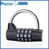 U-Shaped 4-Digit Combination Lock for Gym Lockers, Cabinets, Wardrobes, Filing Cabinets, and Luggage