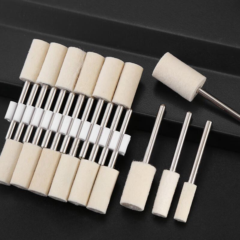 VRK Wool Felt Bullet Polishing Bit Set