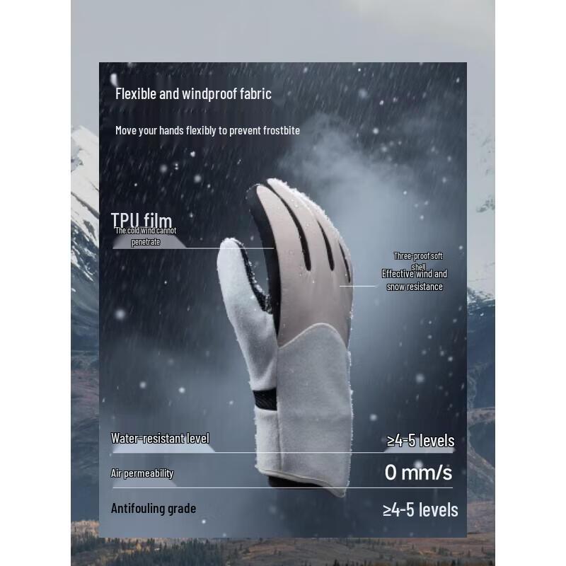 Banana Umbrella Winter Touchscreen Gloves