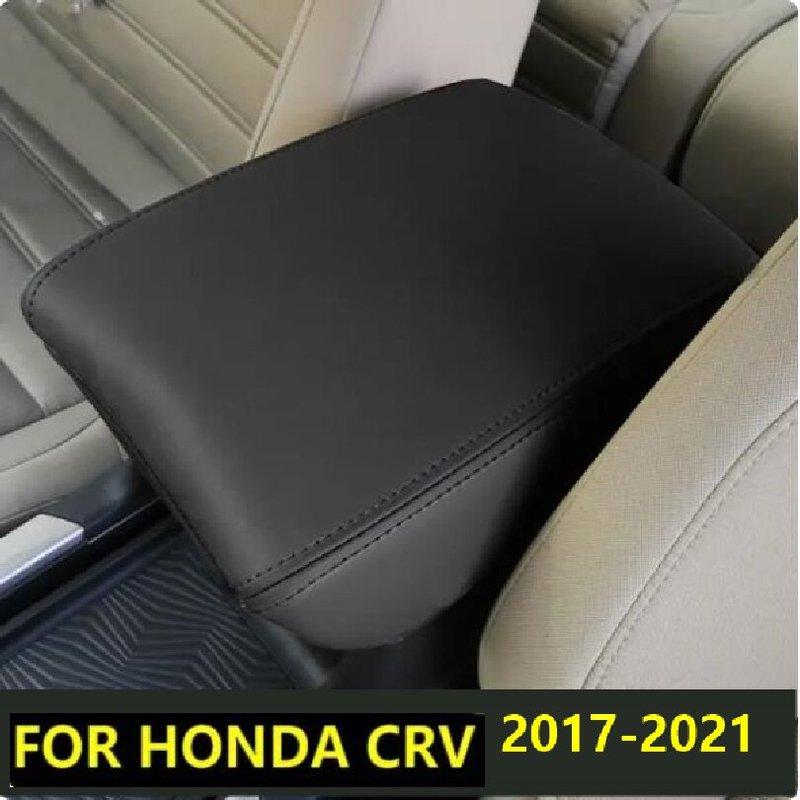 For Honda CRV CR-V 2017 2018     Zied Microfibre Leather Center Armrest Box Cover Car Accessories Interior