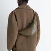 Lemaire Sheepskin Dumpling Bag Shoulder Bag Small Women's Dark Khaki BG0003-LL095-678
