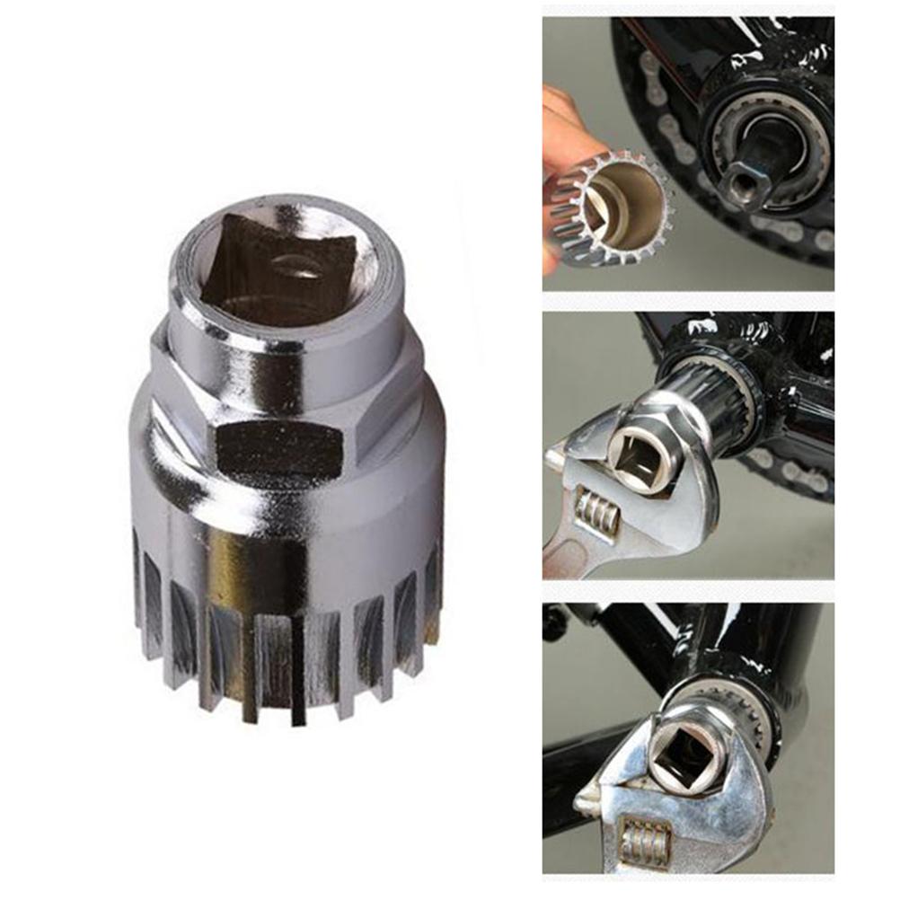 5-teiliges Reparaturwerkzeug-Set Freilauf-Abzieher + Kurbelabzieher + Ritzel-Lockring-Entferner + Tretlager