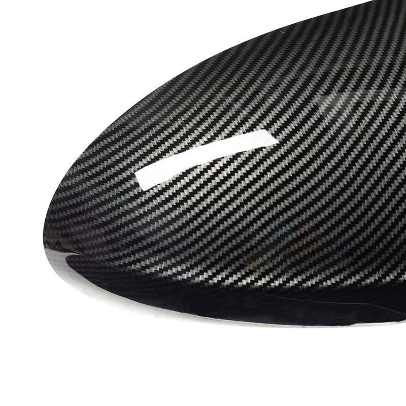 Copri Specchietto Retrovisore Auto Nero Lucido/Fibra di Carbonio per BMW E90 E91 E92 E93 2005-2013 Calotte Specchietto Retrovisore Shell Parte Tuning Auto