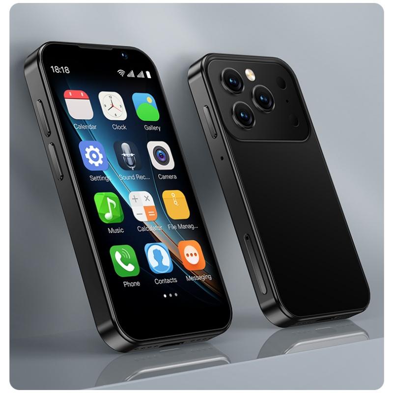 Soyes I17 Mini 3G Mini Smartphone 3.0inches HD Screen 2GB RAM 16GB ROM Dual SIM Type-C Pocket Small Android Cellphone Support Face Unlock