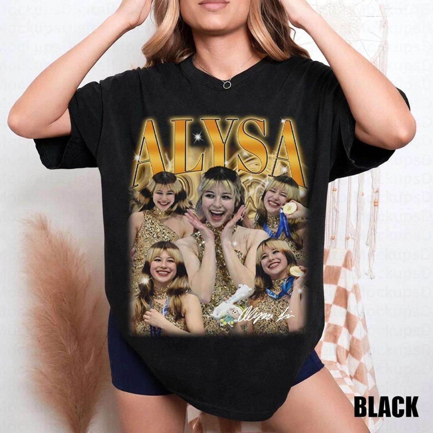 

Retro Alysa Liu Team USA Shirt, Alysa Liu Figure Skating US Golden Girl Tee 2XL