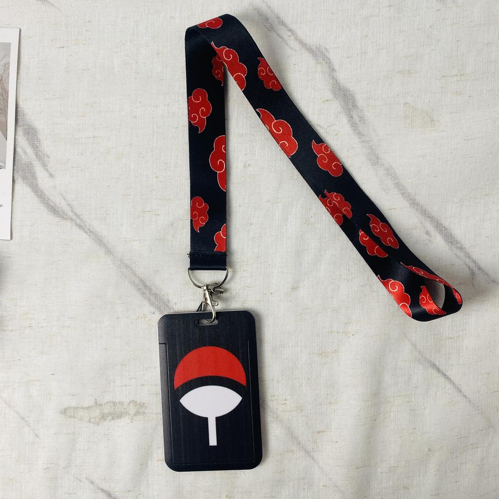 Anime Kreslený Držák na Identifikační Kartu Klíčenky Šňůrka na Krk Pro Průkazku Anime Držák na Kreditní Kartu Klíčenka Popruhy