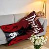 Throw High-Density Short Plush Blanket For Sofa Nap Air-Conditioned Room Soft Skin-Friendly Dracula