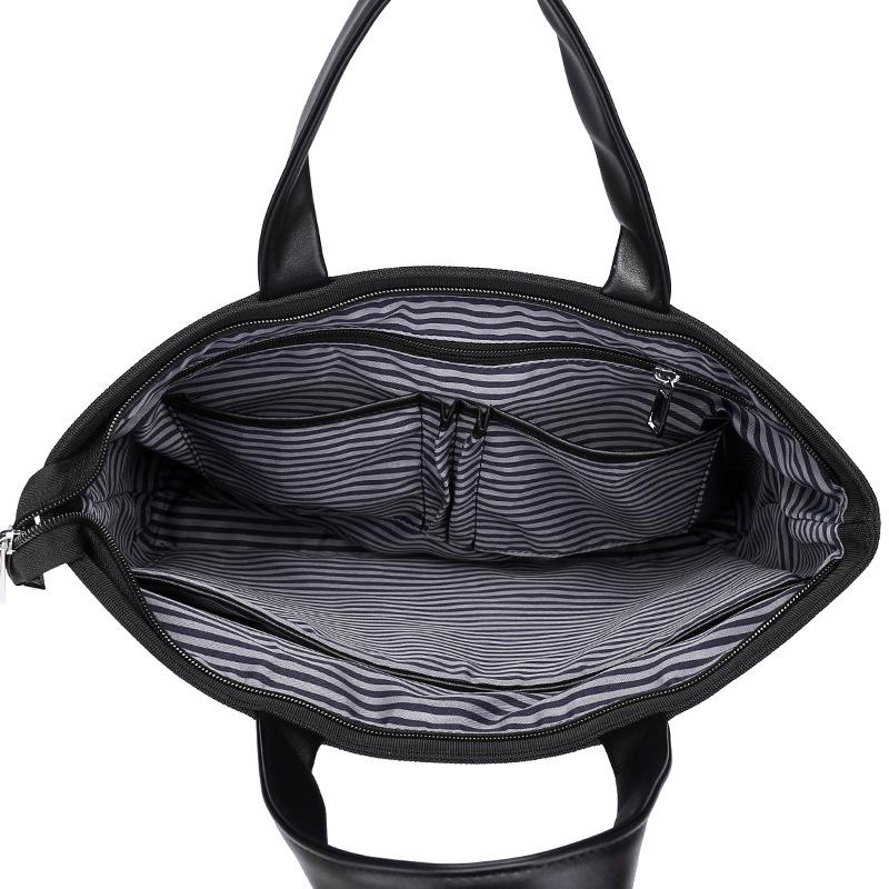 Portable A4 Oxford Cloth Briefcase for Business – Unisex Conference Bag