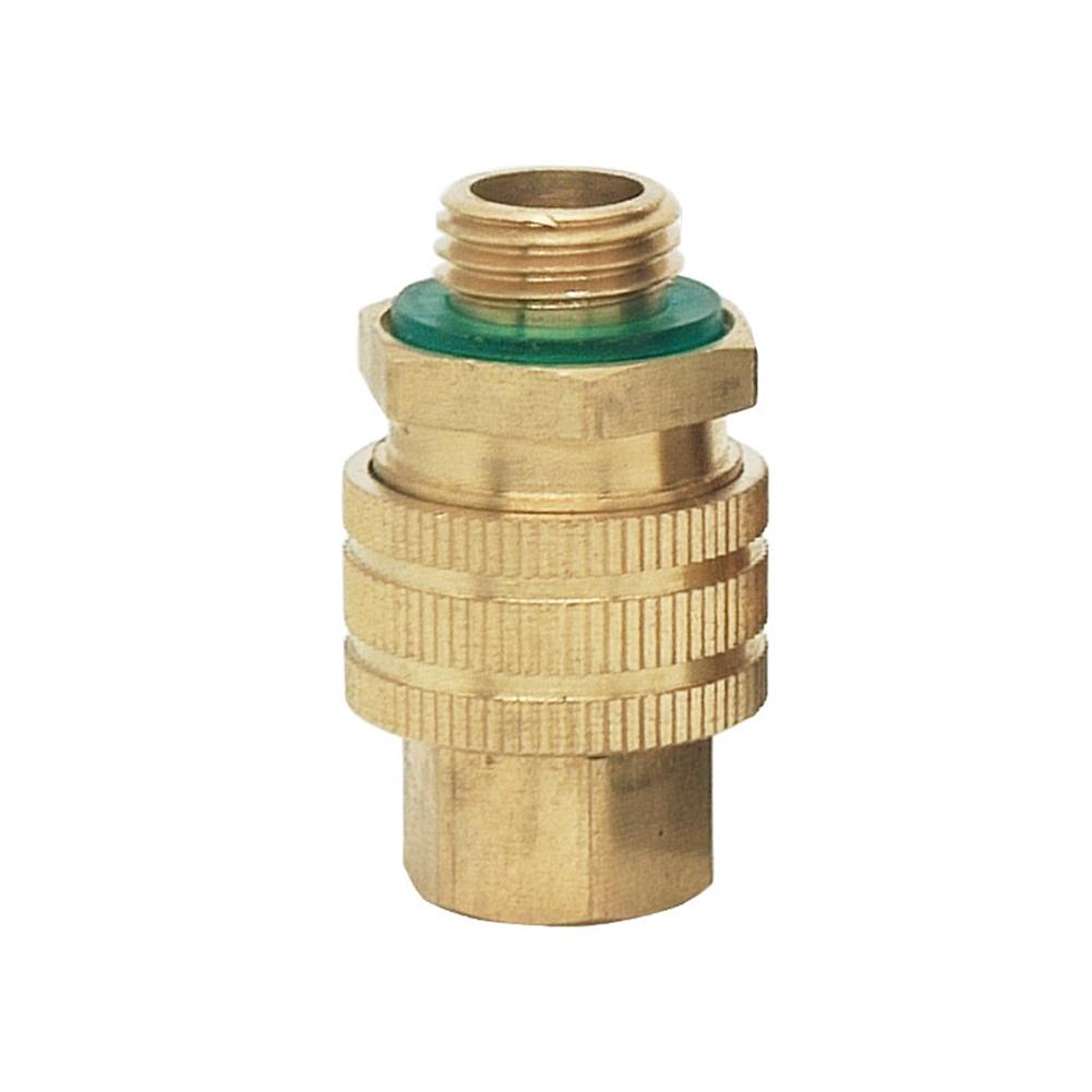 Quick Connector Made from Copper for Agricultural Dosing Plunger Pumps Compatible with High Pressure Hose Systems