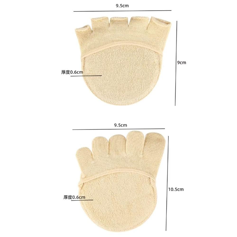 Half Invisible Socks No Show Socks Flexible High Heels Socks Forefoot Cushion Socks Summer Wear