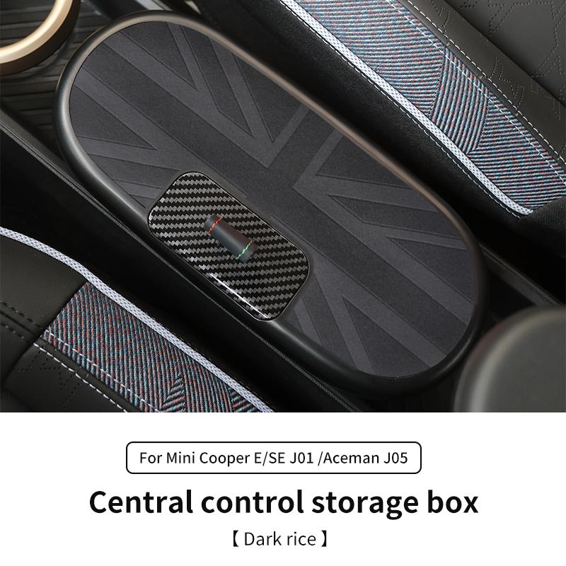 Centralny Schowek Sterujący Dla BMW Mini Cooper E/SE J01 J05 Aceman 2024 2025 Schowek w Centralnym Podłokietniku Akcesoria Samochodowe