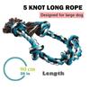 Large Dog For Aggressive Chewers Tug Bite Dog Rope Toys Pet Supplies Chew Toy Teeth Cleaning Toy